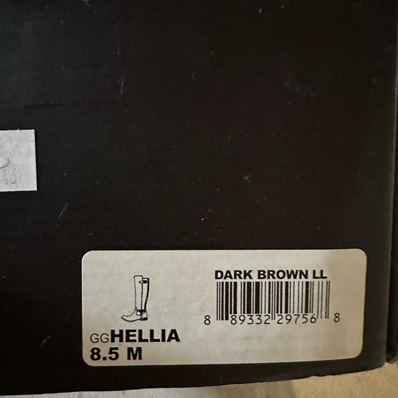 G by Guess Hustle Knee High Brown Logo Riding Boots - Picture 8 of 8